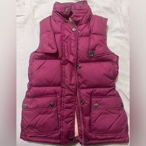 Burberry girls vest.